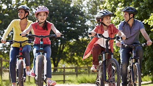 eight ways to keep your kids active