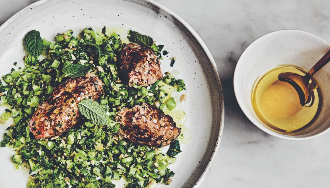 Lamb Kofta for low FODMAP diet