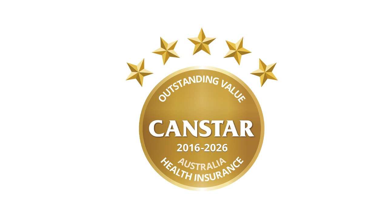 Canstar 2026 outstanding value award logos.