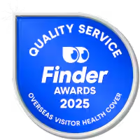 The Finder badge for the Quality Service 2025 award.