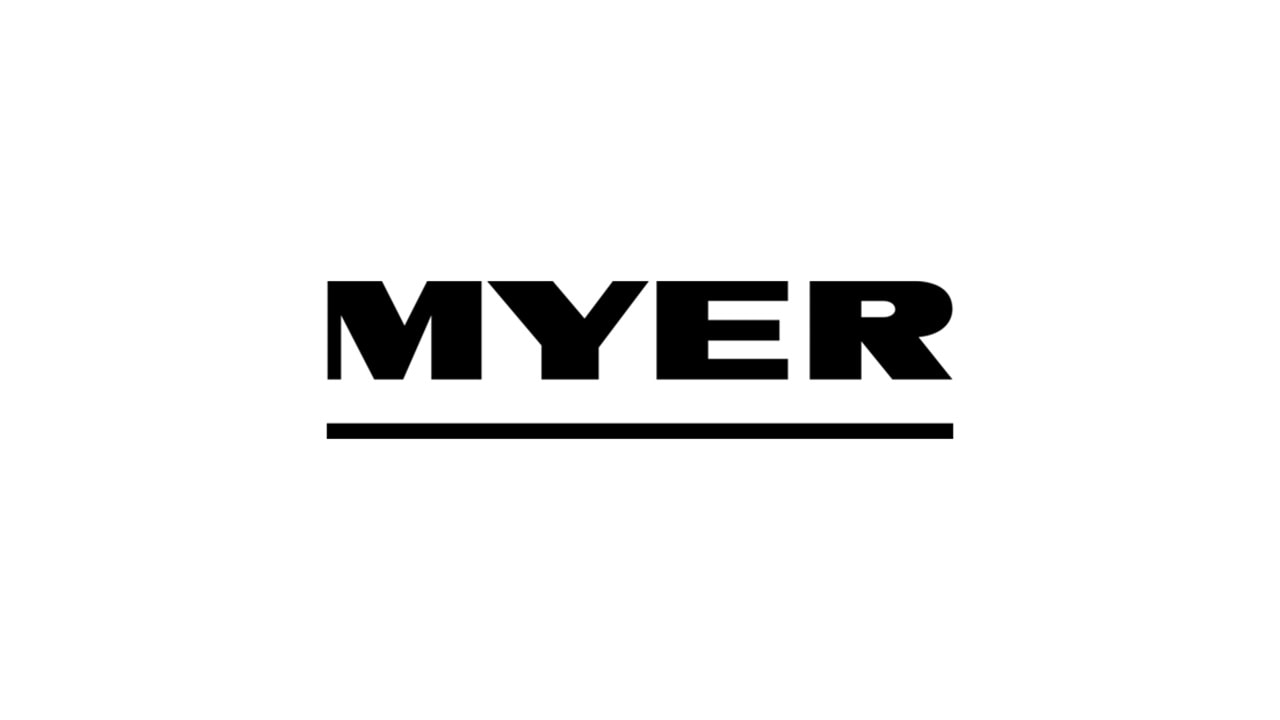 Myer branding logo.