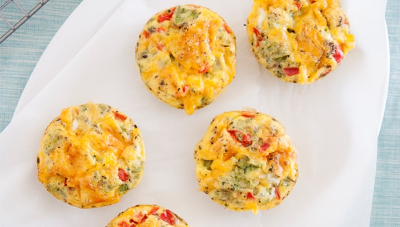 Healthy egg cup muffins that make the perfect lunchbox snack
