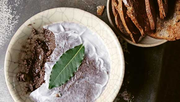Recipe for vegetarian mushroom dip
