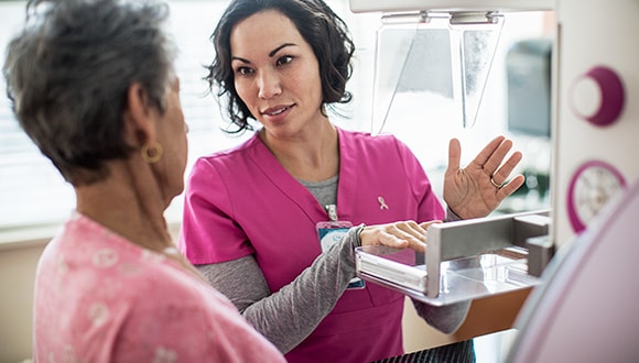 Health checks for women over 50 - screening mammograms